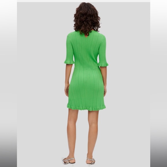 Maje Ruffle Knit Dress - Picture 2 of 6